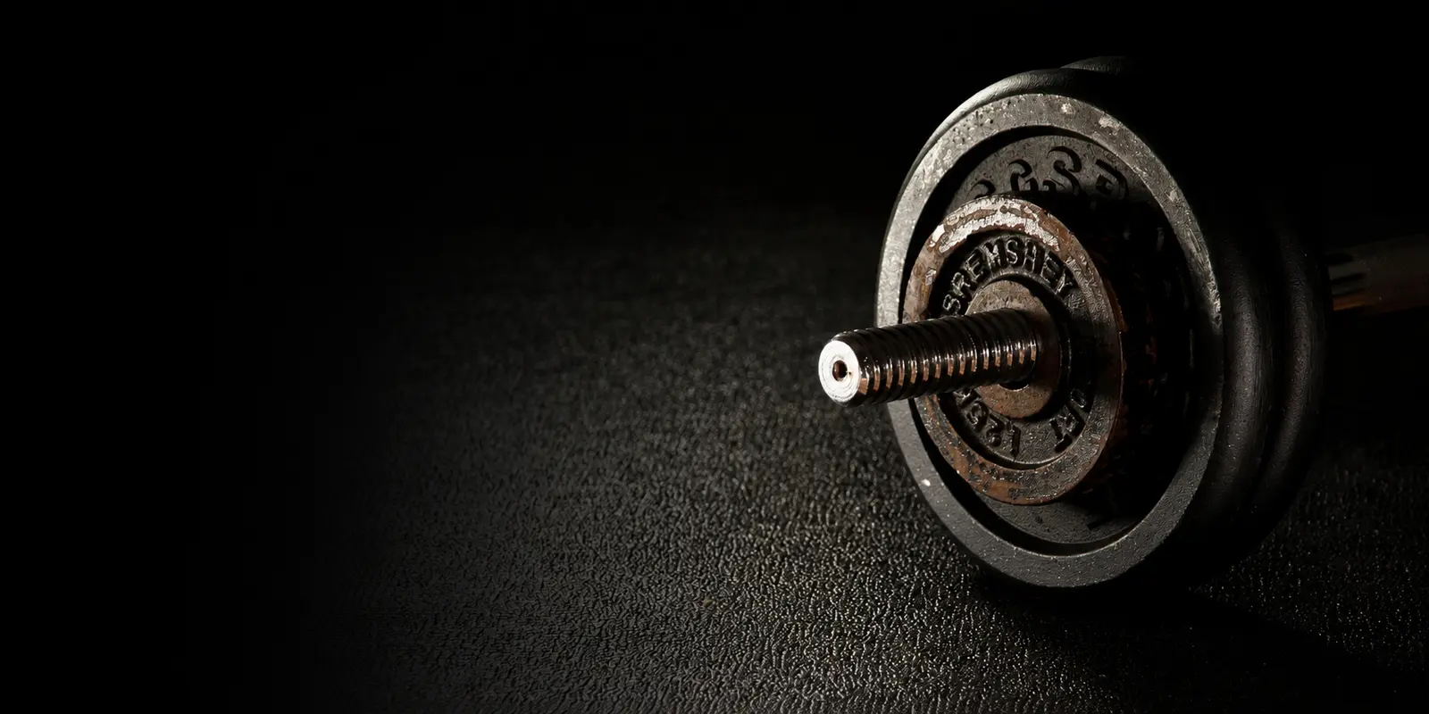 Halteres de academia, nutrição para hipertrofia e ganho de massa